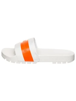Calvin Klein Hausschuhe|Sandalen & Pantoletten^Pantoletten in Orange/ Weiß