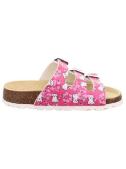 Pantoletten in Pink>superfit Outlet