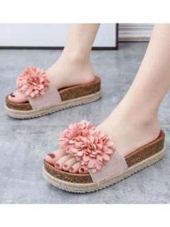 Viagiulia Clogs & Pantoletten^Pantoletten in Rosa