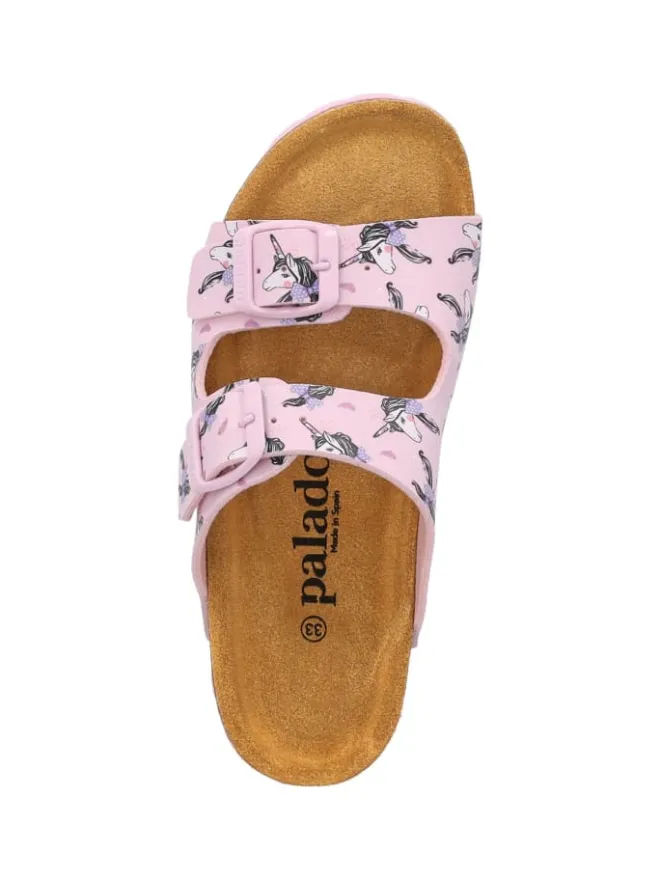 palado Clogs & Pantoletten·Pantoletten^Pantoletten in rosa 20-5212