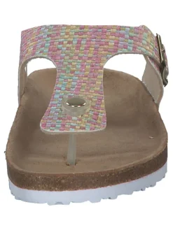 Supremo Clogs & Pantoletten·Pantoletten^Pantoletten in rose multi
