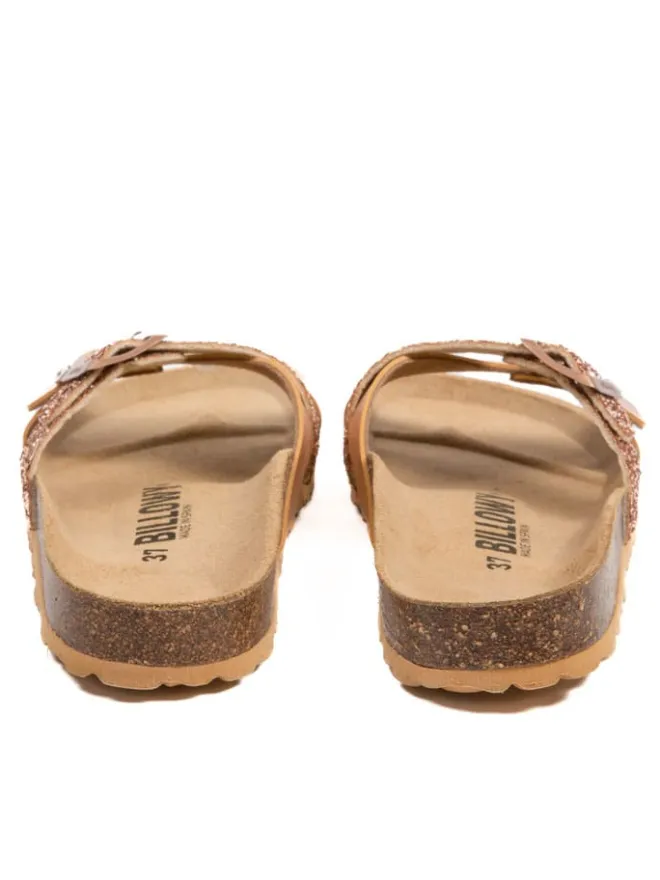 Pantoletten in Rosegold>billowy Sale