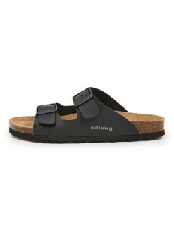 Pantoletten in Schwarz>billowy Hot