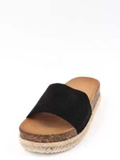 Viagiulia Clogs & Pantoletten^Pantoletten in Schwarz