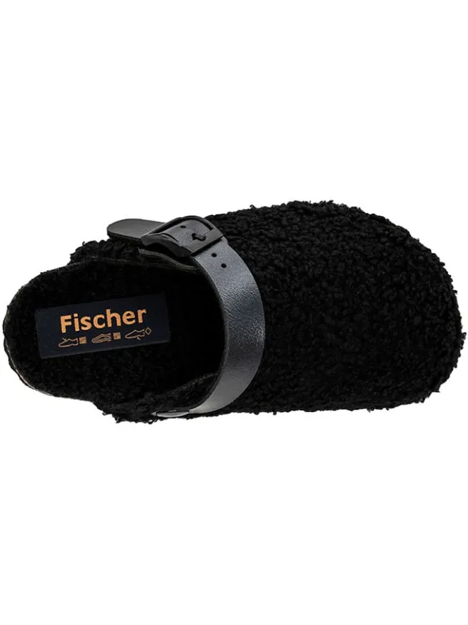 Fischer Markenschuh Clogs & Pantoletten·Pantoletten^Pantoletten in Schwarz