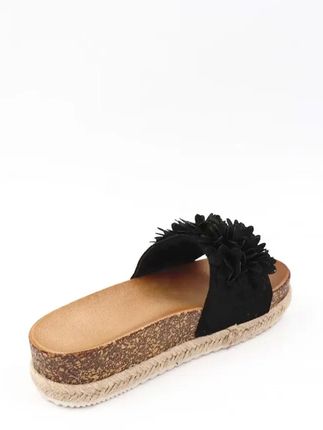 Viagiulia Clogs & Pantoletten^Pantoletten in Schwarz