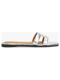 Tommy Hilfiger Shoes Clogs & Pantoletten^Pantoletten in Silber