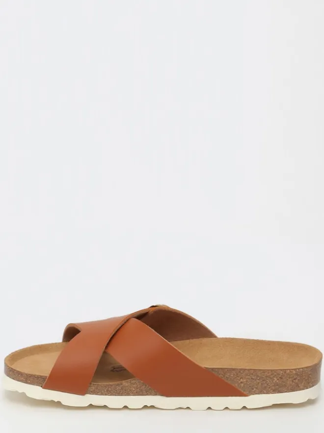 Sunbay Clogs & Pantoletten^Pantoletten "Iris" in Camel