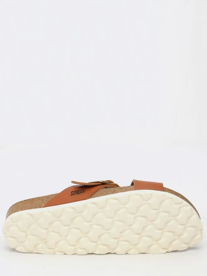 Sunbay Clogs & Pantoletten^Pantoletten "Iris" in Camel