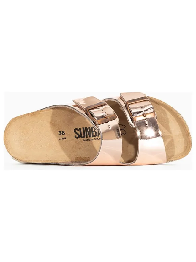 Pantoletten "Orange" in Roségold>Sunbay Best