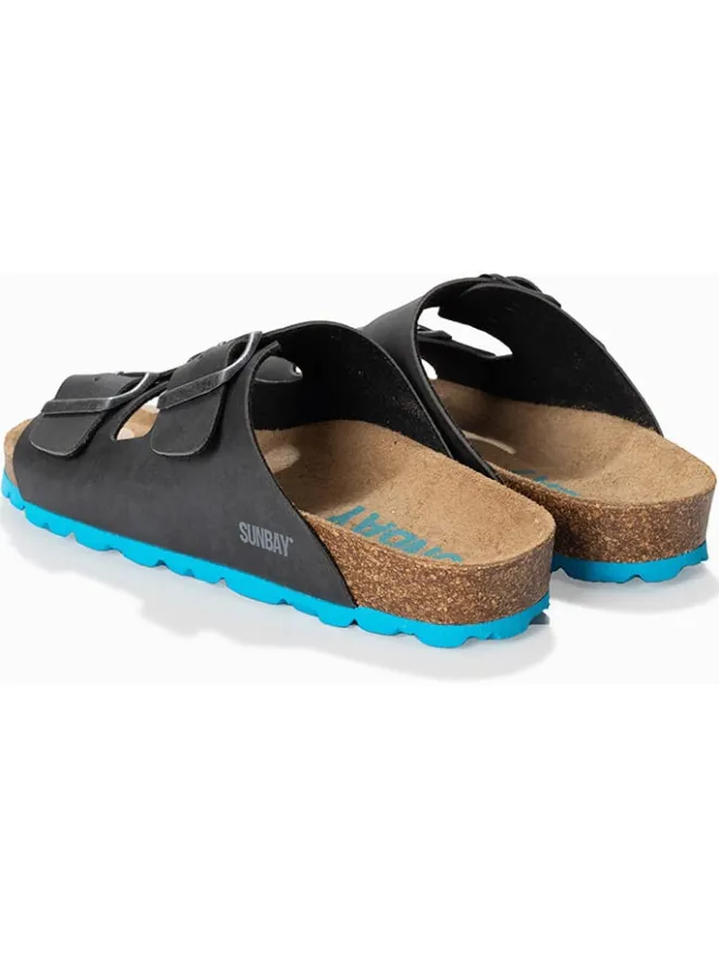 Pantoletten "Trefle" in Anthrazit>Sunbay Clearance