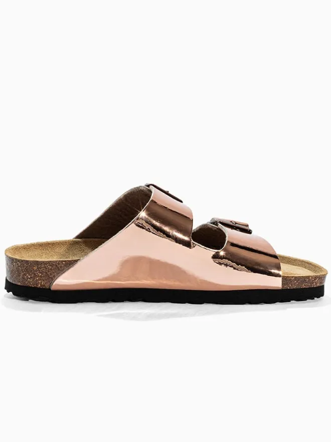 Pantoletten "Trefle" in Roségold>Sunbay Outlet