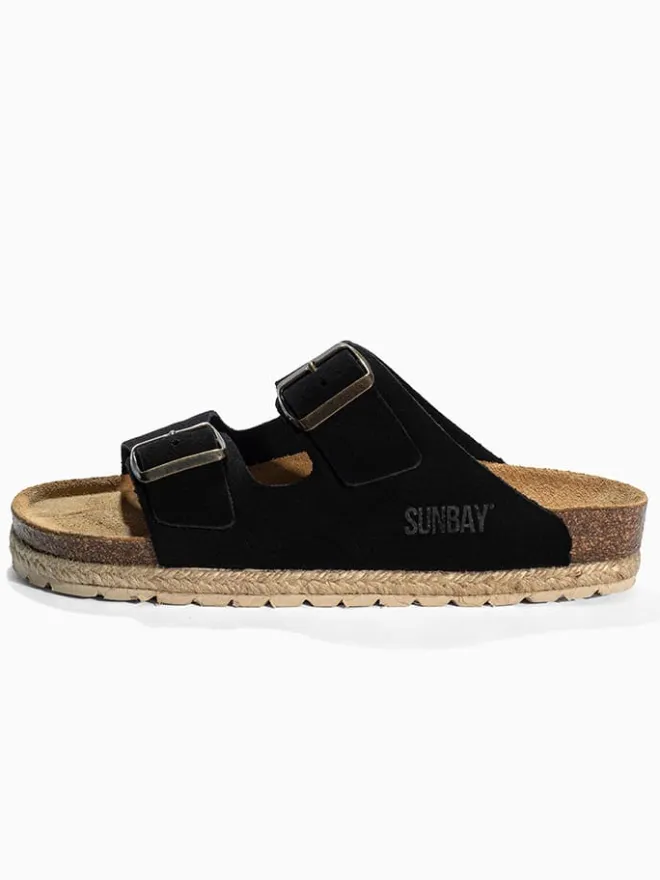 Sunbay Clogs & Pantoletten^Pantoletten "Turmero" in Schwarz