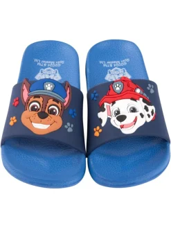 Badelatschen Chase und Marshall Badeschlappen Badesandalen in blau>Paw Patrol Online