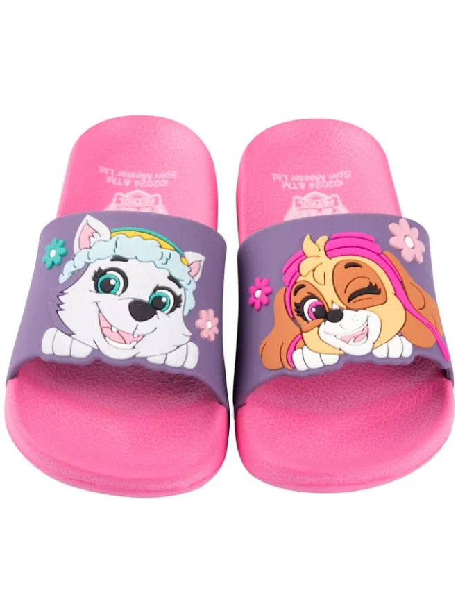 Paw Patrol Clogs & Pantoletten·Pantoletten^Badelatschen Skye und Everest Badeschlappen Badesandalen in pink
