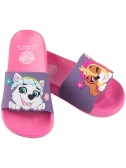 Paw Patrol Clogs & Pantoletten·Pantoletten^Badelatschen Skye und Everest Badeschlappen Badesandalen in pink