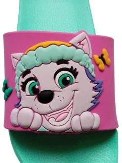 Paw Patrol Clogs & Pantoletten·Pantoletten^Badelatschen Skye und Everest Badeschlappen Badesandalen in türkis