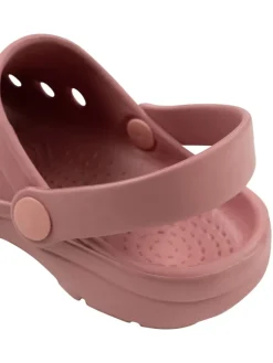 Clogs Sandalen Pantoletten Gartenschuhe rutschfest in rosa><noscript><img width=