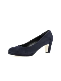 Plateau Pumps in blau>Gabor Hot