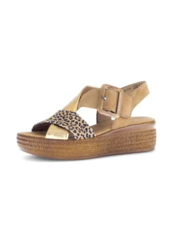 Plateau Sandalen in braun>Gabor Hot