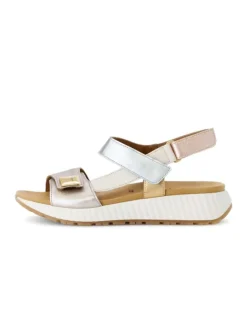 Gabor Sandalen^Plateau Sandalen in gold
