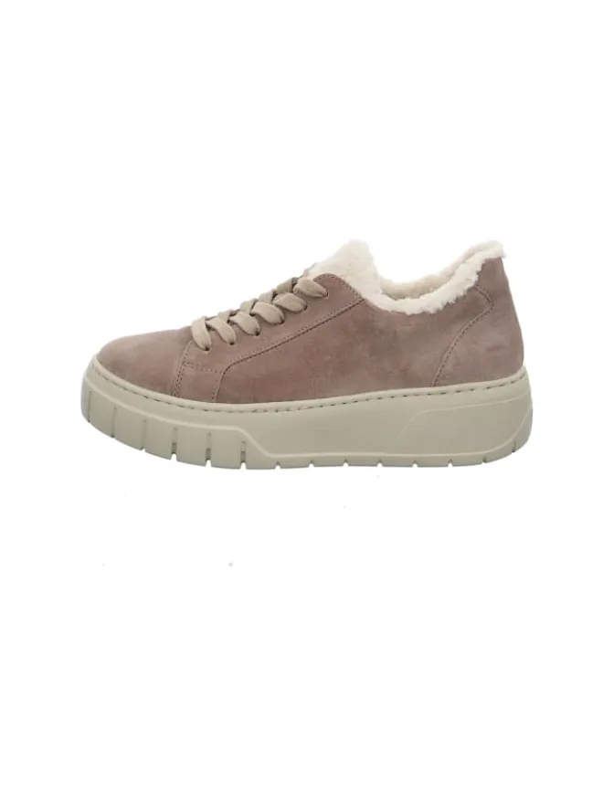 Gabor Schnürschuhe^Plateau Schnürschuhe in Beige