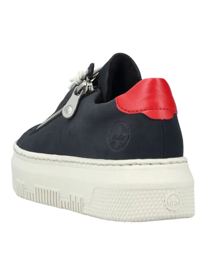 Plateau Schnürschuhe in Blau>rieker Outlet