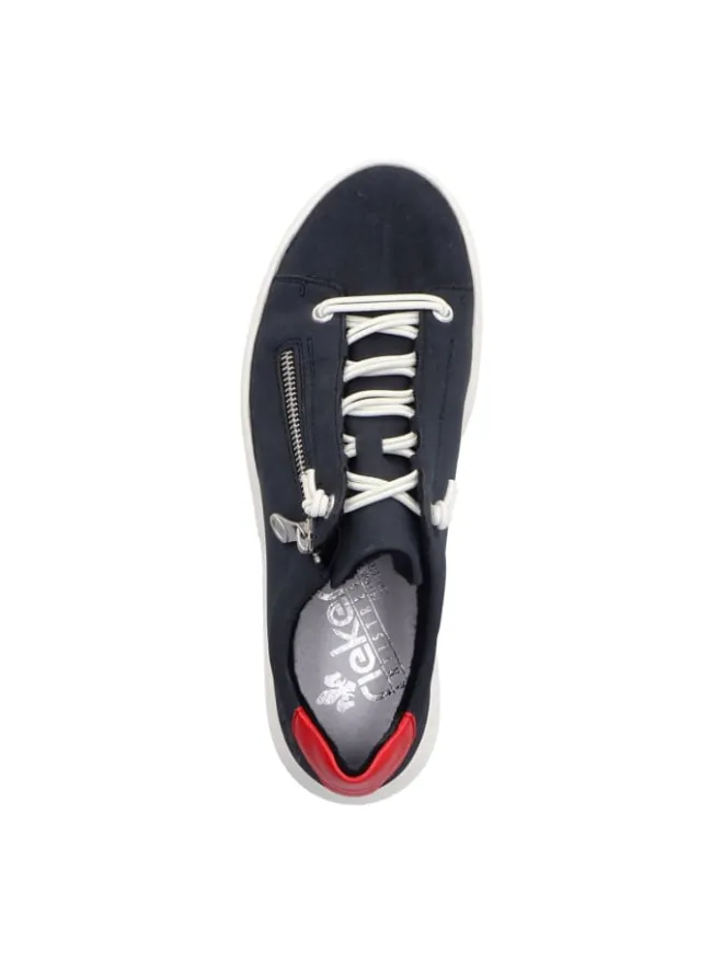 Plateau Schnürschuhe in Blau>rieker Outlet
