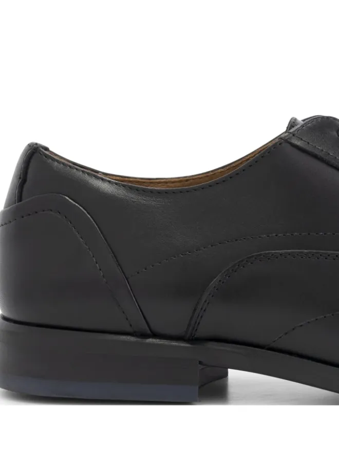 DENBROECK Schnürschuhe^Platt St. in Schwarz
