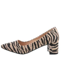 Ital-Design Pumps^Pump in Beige und Schwarz