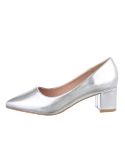 Ital-Design Pumps^Pump in Silber