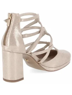 Pumps in gold><noscript><img width=
