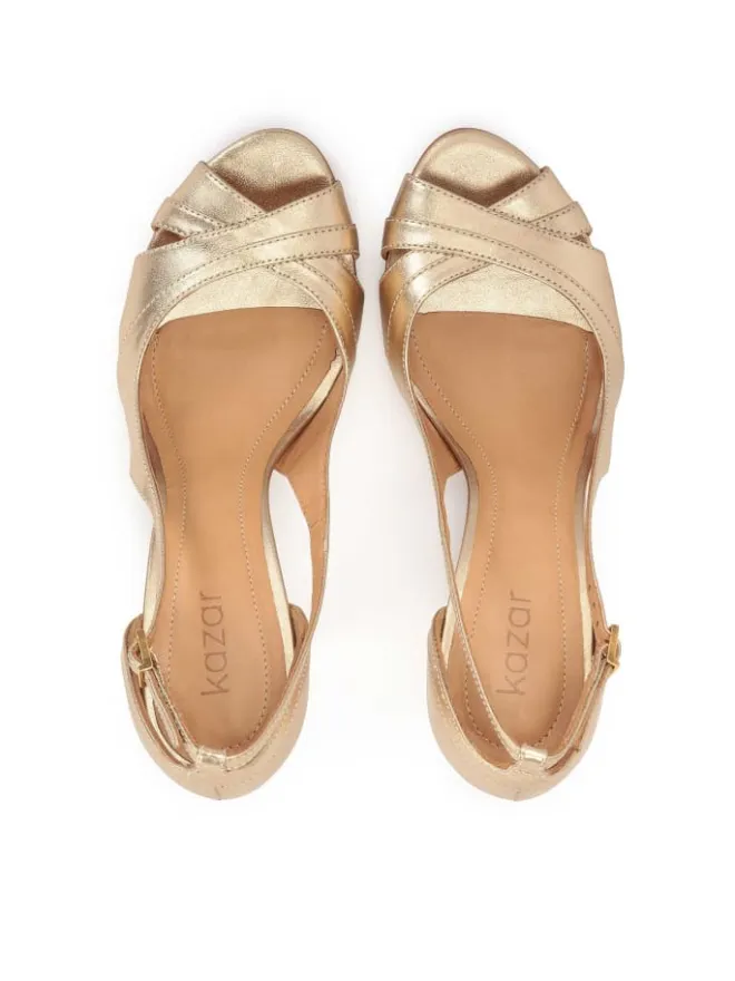Kazar Pumps^Pumps in Gold