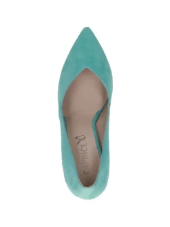 Pumps in LT.BLUE SUEDE>Caprice Hot