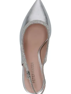 Pumps in Silber><noscript><img width=