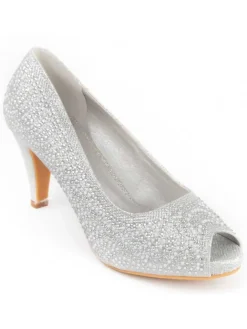 Pumps Unne74 in Silber><noscript><img width=