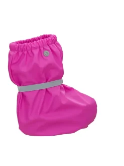 Regenfüßlinge mit Fleece-Futter in Neonpink>Playshoes Hot