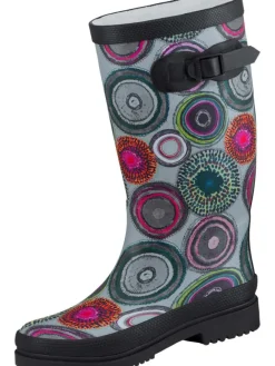 Regenstiefel Anja in schwarz/multi>Bockstiegel