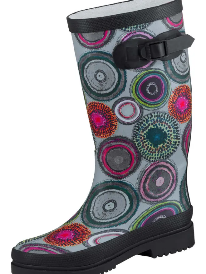 Regenstiefel Anja in schwarz/multi>Bockstiegel
