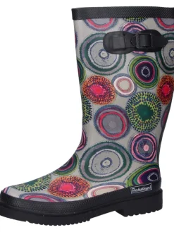 Regenstiefel Anja in schwarz/multi>Bockstiegel