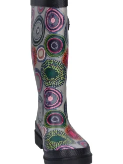 Regenstiefel Anja in schwarz/multi><noscript><img width=
