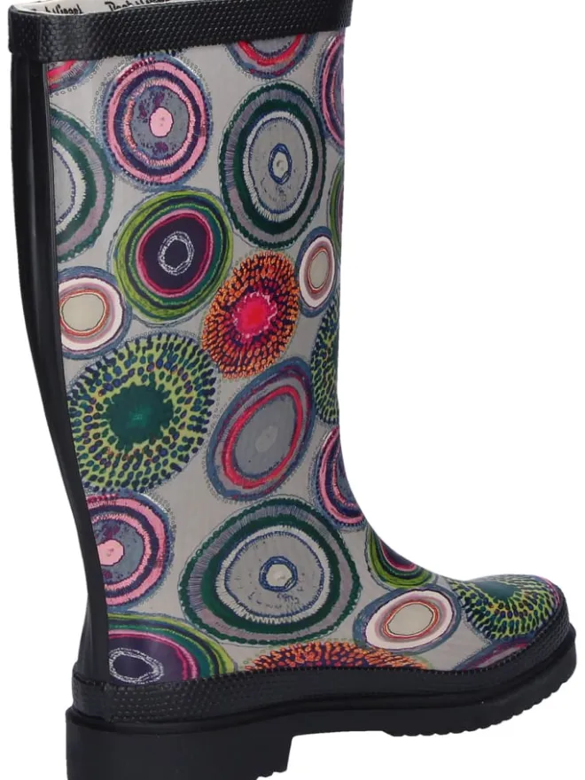 Regenstiefel Anja in schwarz/multi>Bockstiegel
