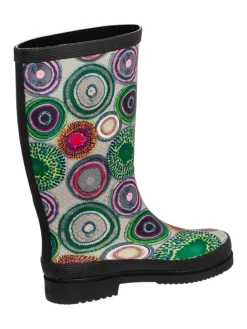 Regenstiefel Anja in schwarz/multi><noscript><img width=