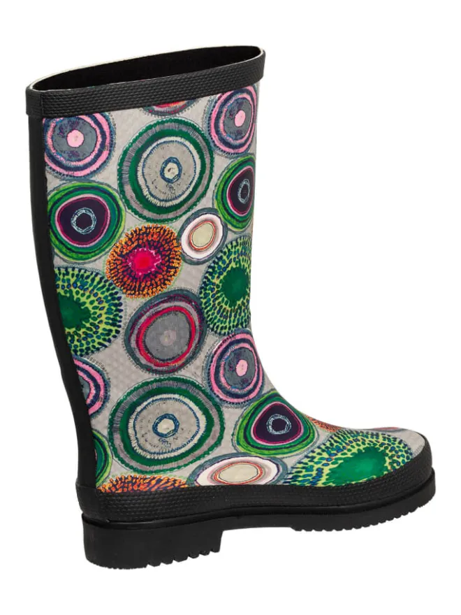 Regenstiefel Anja in schwarz/multi>Bockstiegel