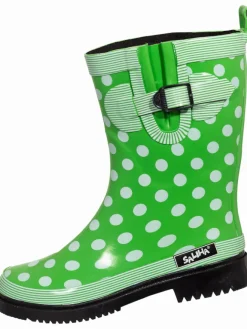 Bockstiegel Gummistiefel^Regenstiefel Dorin-K in hellgrün/multi
