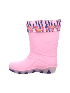 Regenstiefel Gefüttert in rosa><noscript><img width=