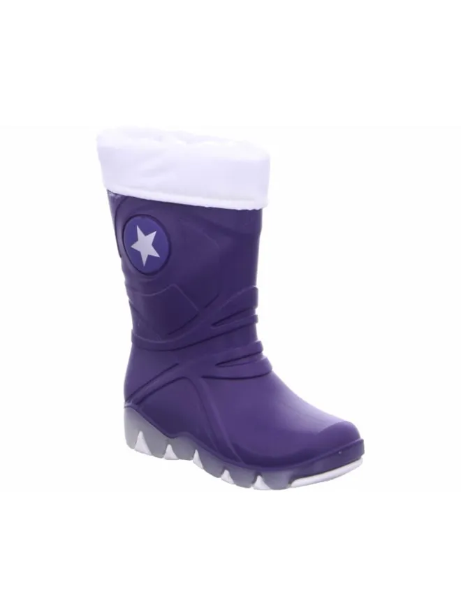 Regenstiefel Gefüttert in lila>Bockstiegel Sale