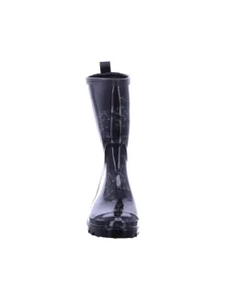Regenstiefel Gefüttert in schwarz><noscript><img width=