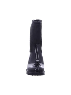 Regenstiefel Gefüttert in schwarz><noscript><img width=