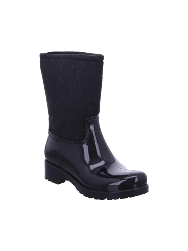 Regenstiefel Gefüttert in schwarz>Scandi Clearance